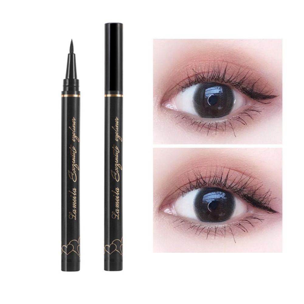 Waterproof Liquid Eyeliner Pen - Neuer Langanhaltender Wasserfester Schwarzer Eyeliner Schnell