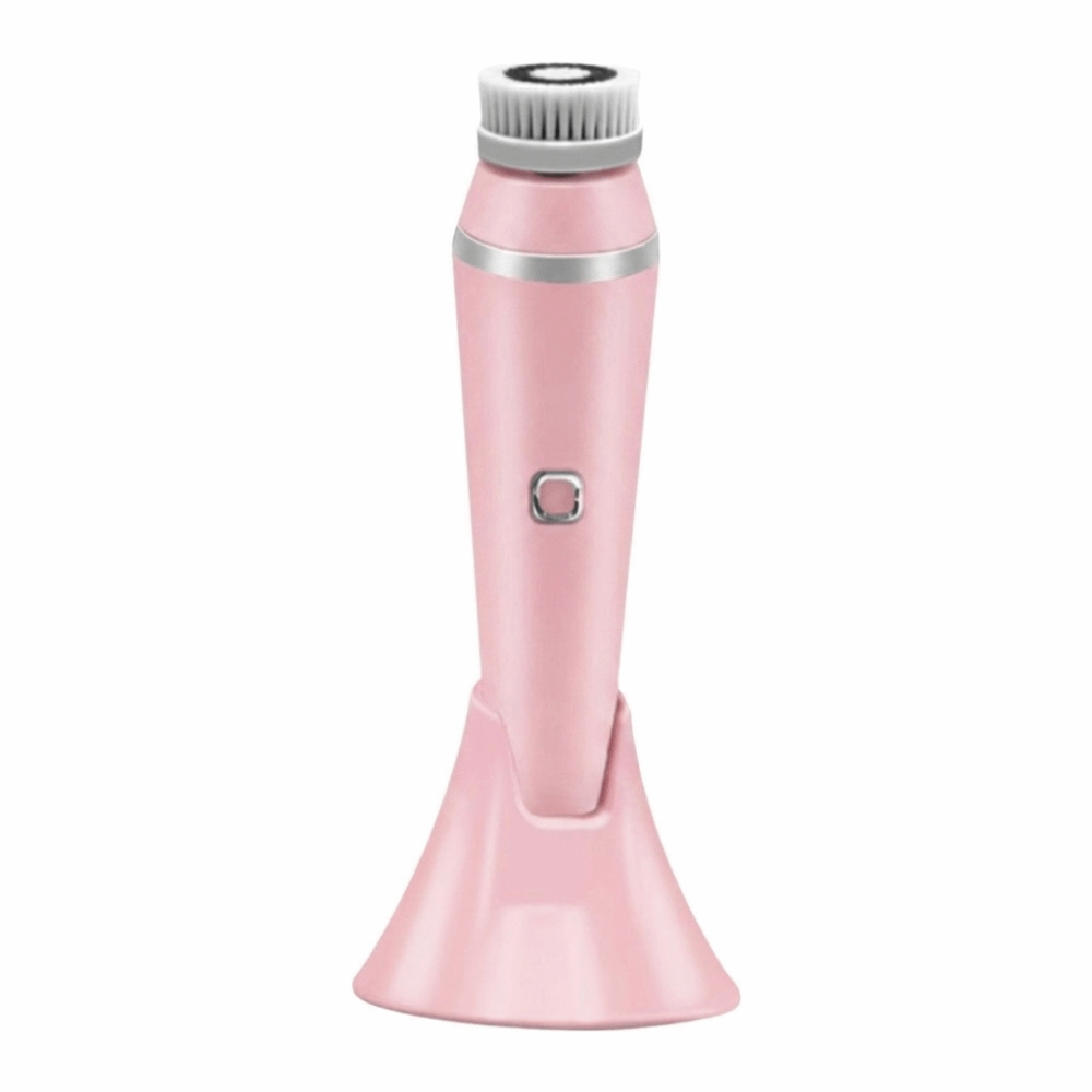 Silicone Face Scrubber Electric - Elektrische Gesichtsreinigungsbürste aus Silikon, USB-Aufladbar, Ultraschall-Gesichtsreinigungsgerät,