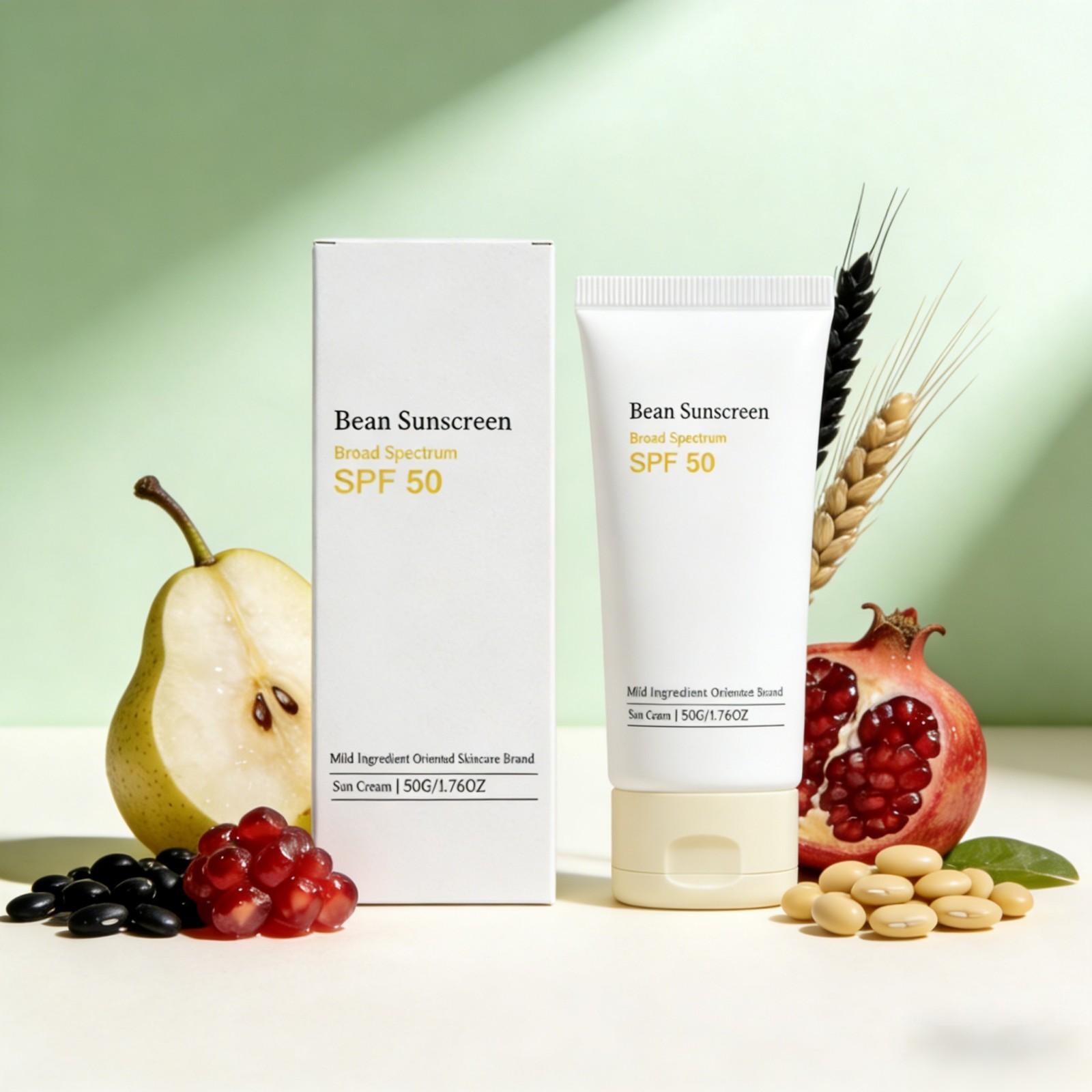 Spf 50 Waterproof Sunscreen - Bean Koreanischer Sonnenschutz SPF 50 Anti-Sonnenschutz