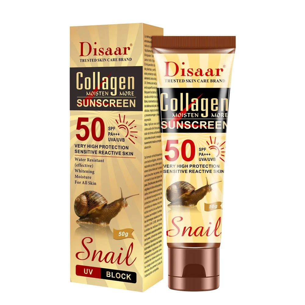 Spf 50 Waterproof Sunscreen - Disaar Knochenkollagen Sonnenschutz SPF50 Wasserfester UV-Schutz