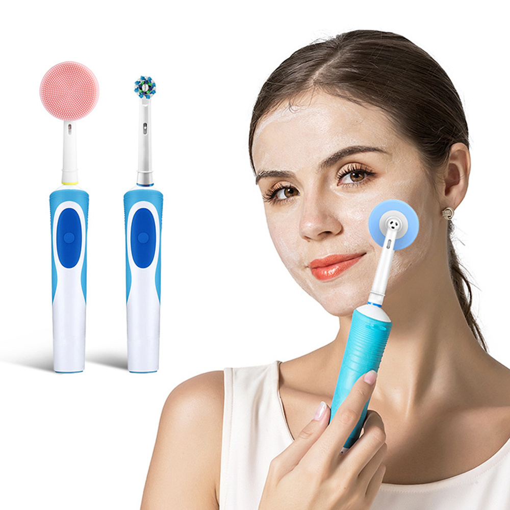 Silicone Face Scrubber Electric - Ersatzkopf für Gesichtsreinigungsbürsten, kompatibel mit Oral