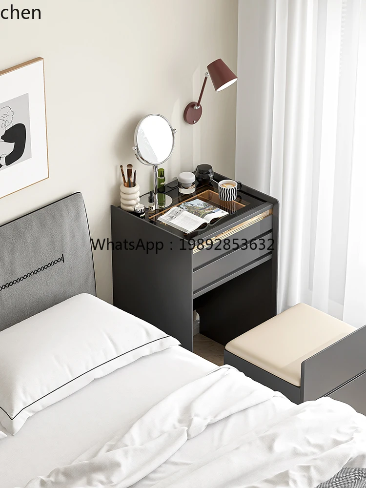 Minimalistischer Massivholz-Na – Makeup Bewertung und Preis
