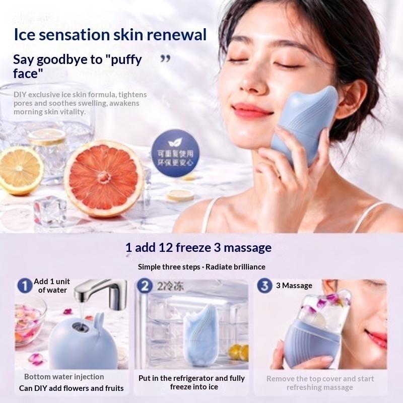 Wiederverwendbare Silikon-Eis- – Face Ice Roller Puffiness Bewertung und Preis