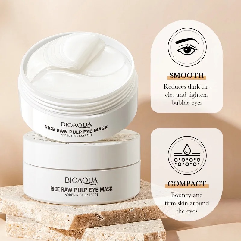 60 Stück Bioaqua Reis-Augenmas – Collagen Under Eye Patches Bewertung und Preis