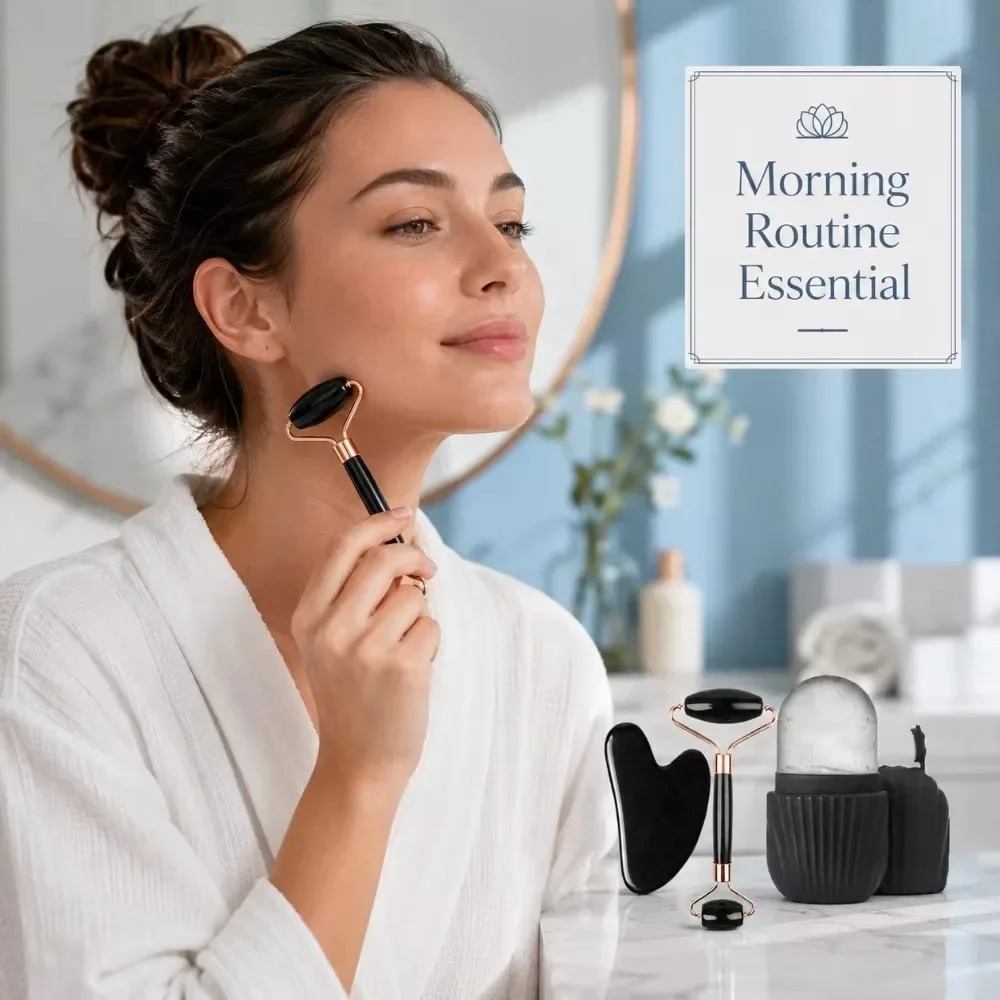 4/1-teiliges Gesichtsmassage-S – Face Ice Roller Puffiness Bewertung und Preis