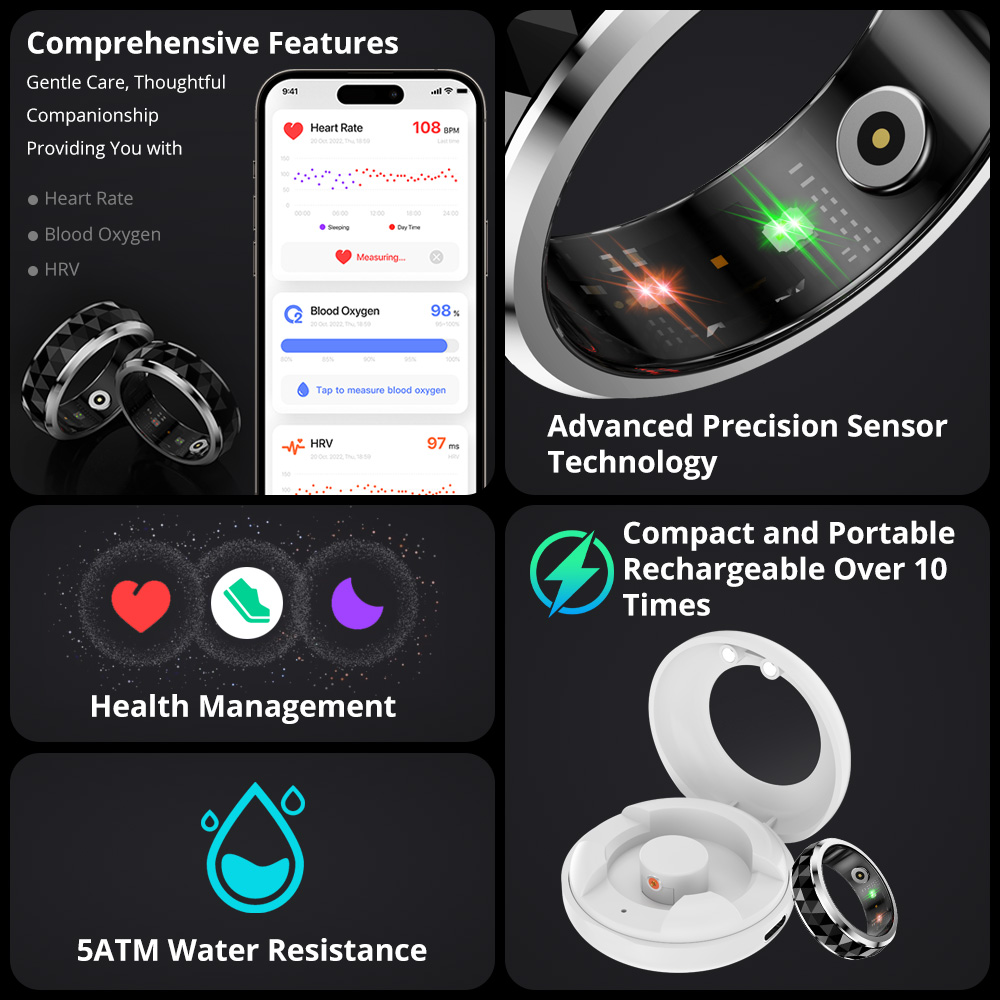 2024 COLMI R11 Smart Ring, Fid – Health Monitors Bewertung und Preis