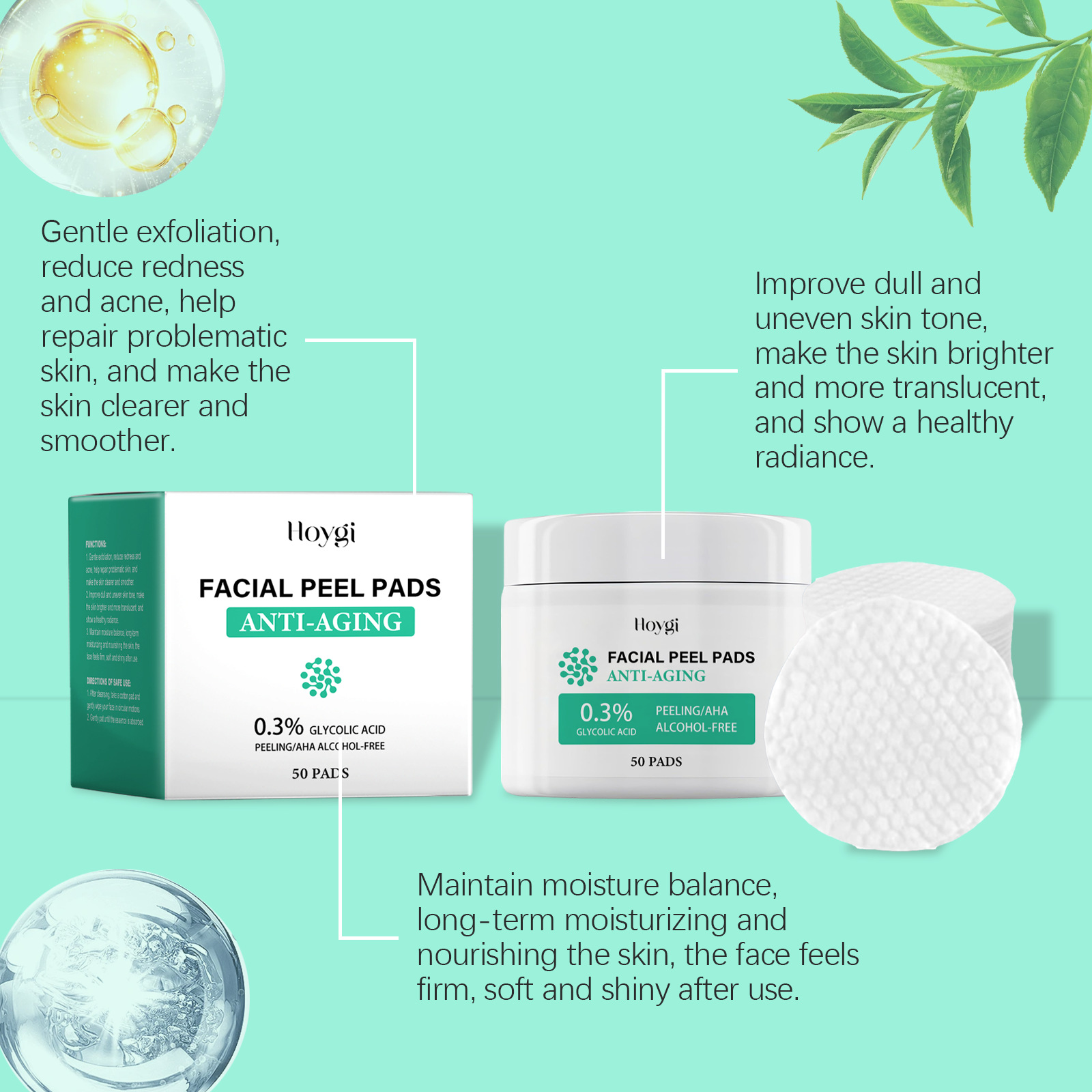 Glykolsäure Wattepads Schrumpf – Salicylic Acid Blackhead Remover Bewertung und Preis