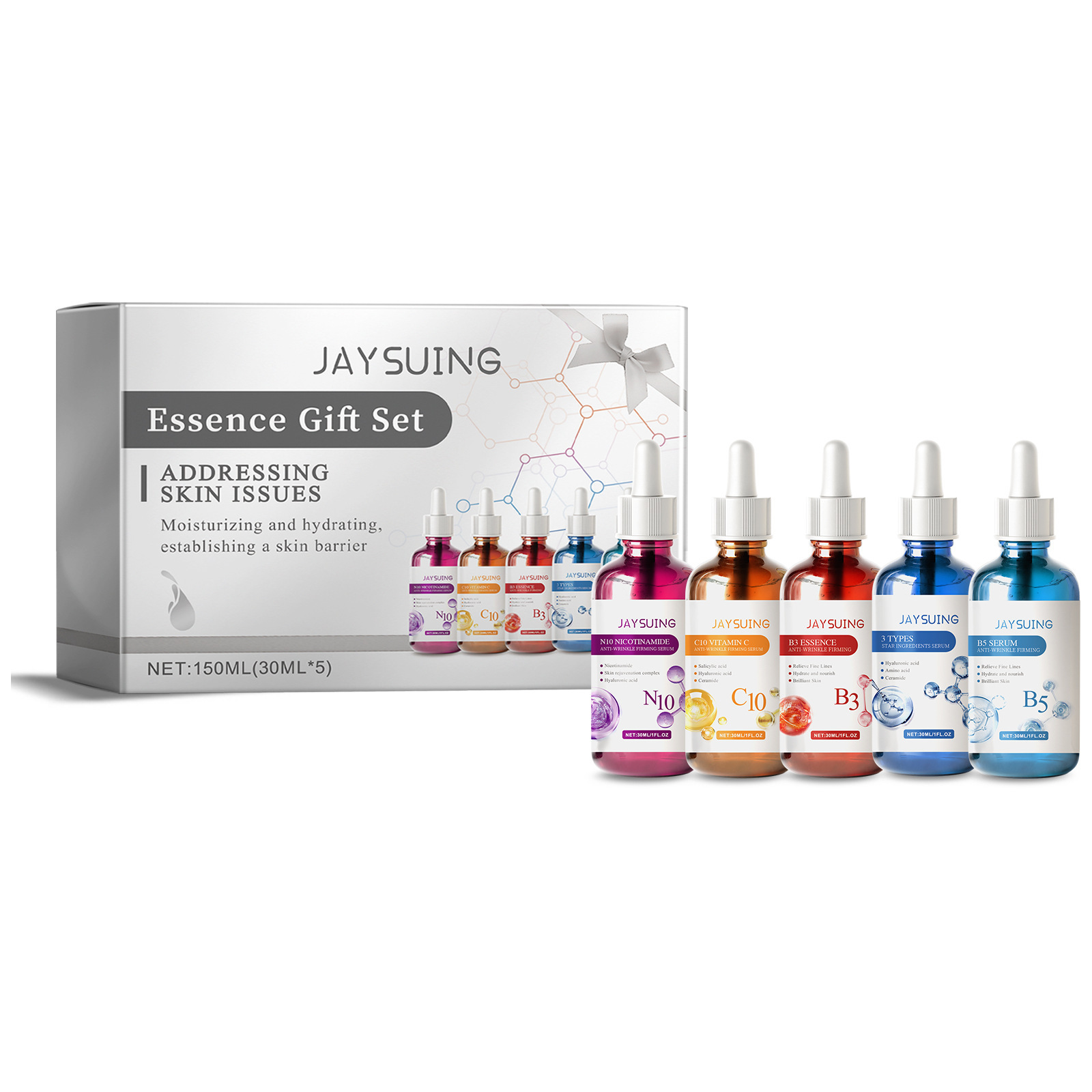 Gesicht Serum Hautpflege Sets  – Niacinamide Pore Shrinking Essence Bewertung und Preis