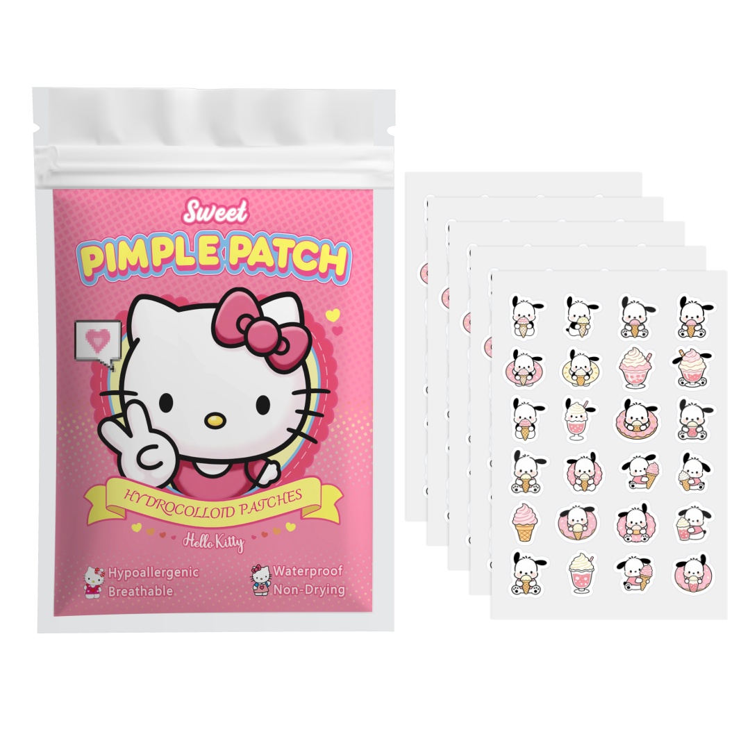 48/120 Stück Hello Kitty Akne- – Hydrocolloid Pimple Patch Bewertung und Preis