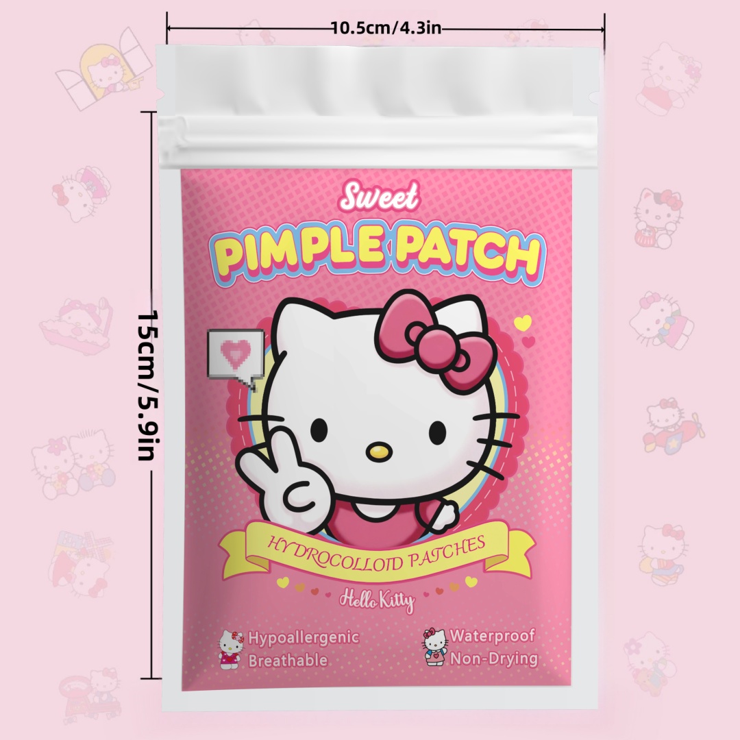 48/120 Stück Hello Kitty Akne- – Hydrocolloid Pimple Patch Bewertung und Preis