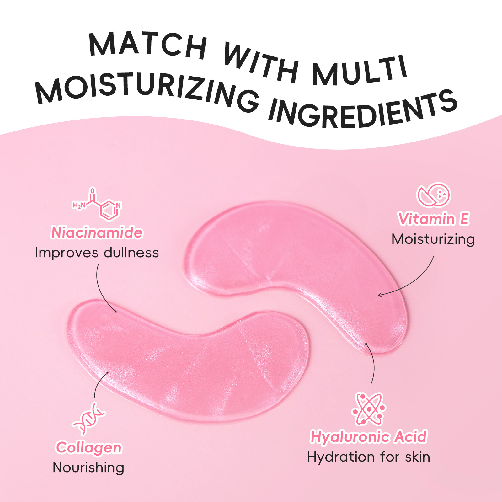 Kollagen wasserlösliche Augenm – Collagen Under Eye Patches Bewertung und Preis