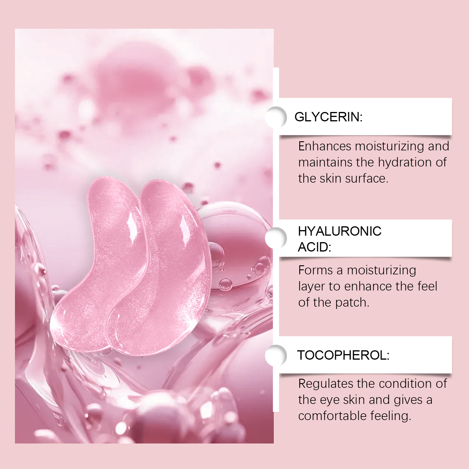 Kollagen wasserlösliche Augenm – Collagen Under Eye Patches Bewertung und Preis