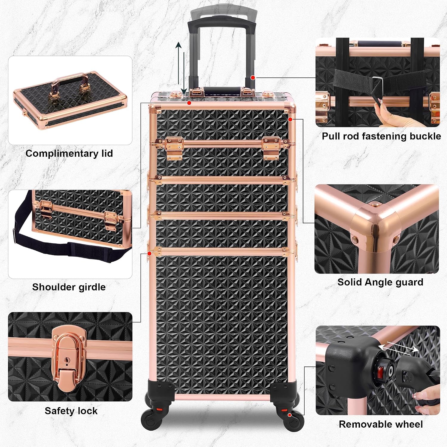 Schwarz-Goldener 5-in-1 Rollba – Makeup Bewertung und Preis