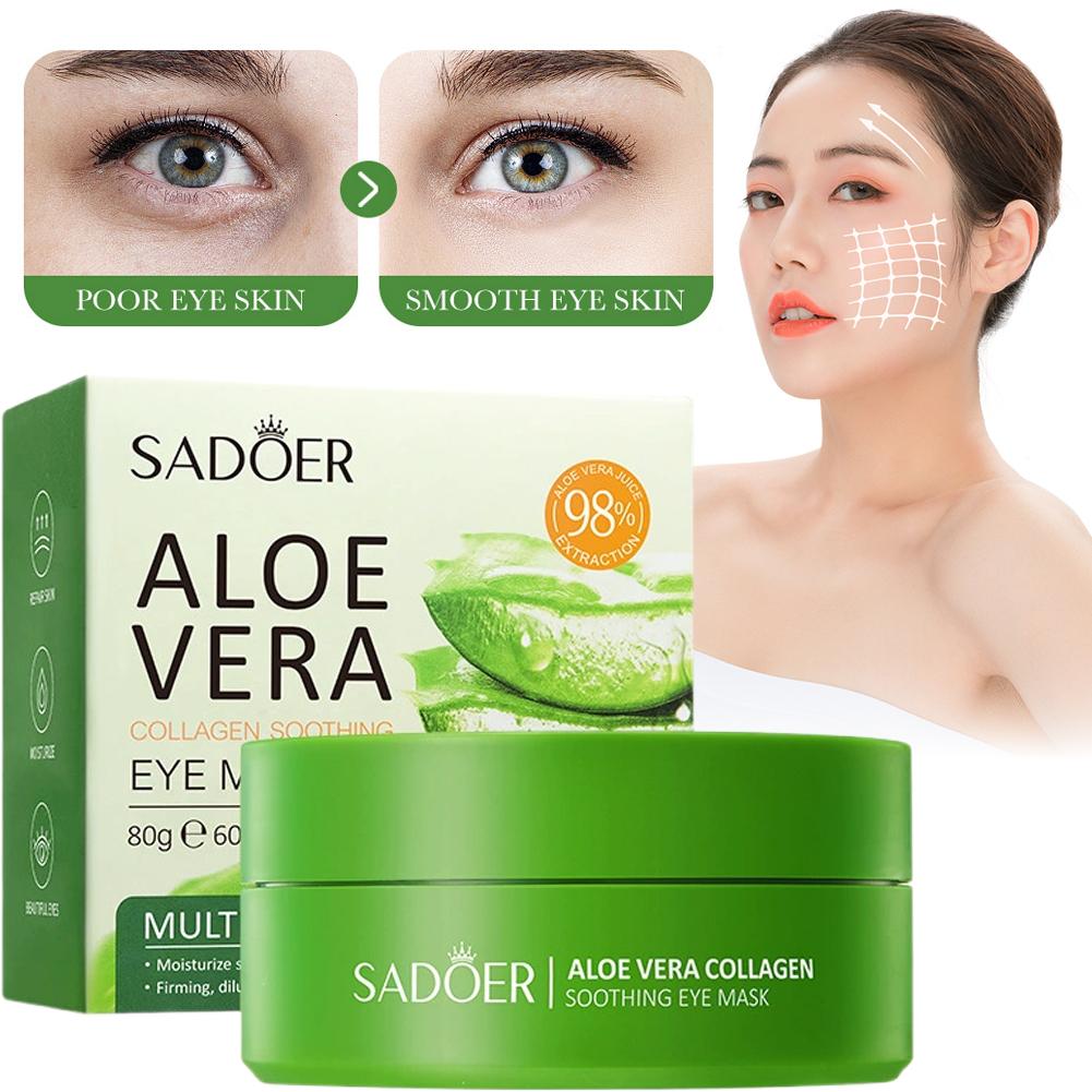 60 Stück Aloe Vera Collagen Un – Collagen Under Eye Patches Bewertung und Preis