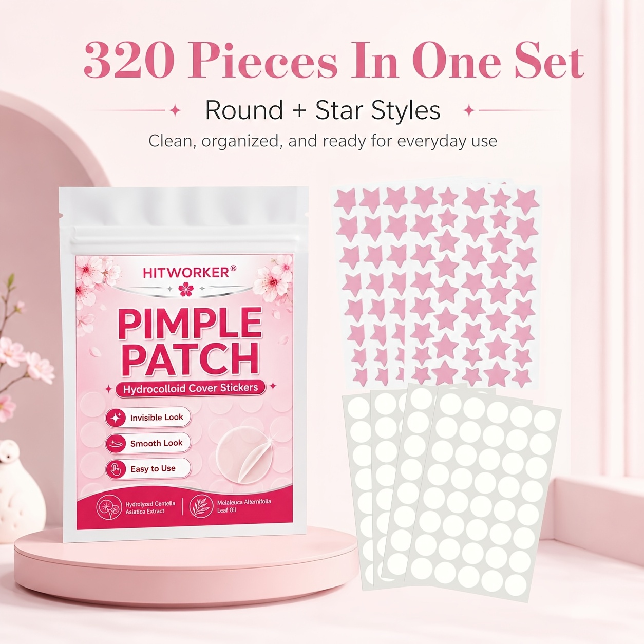 320 Stück Unsichtbare Hydrokol – Hydrocolloid Pimple Patch Bewertung und Preis