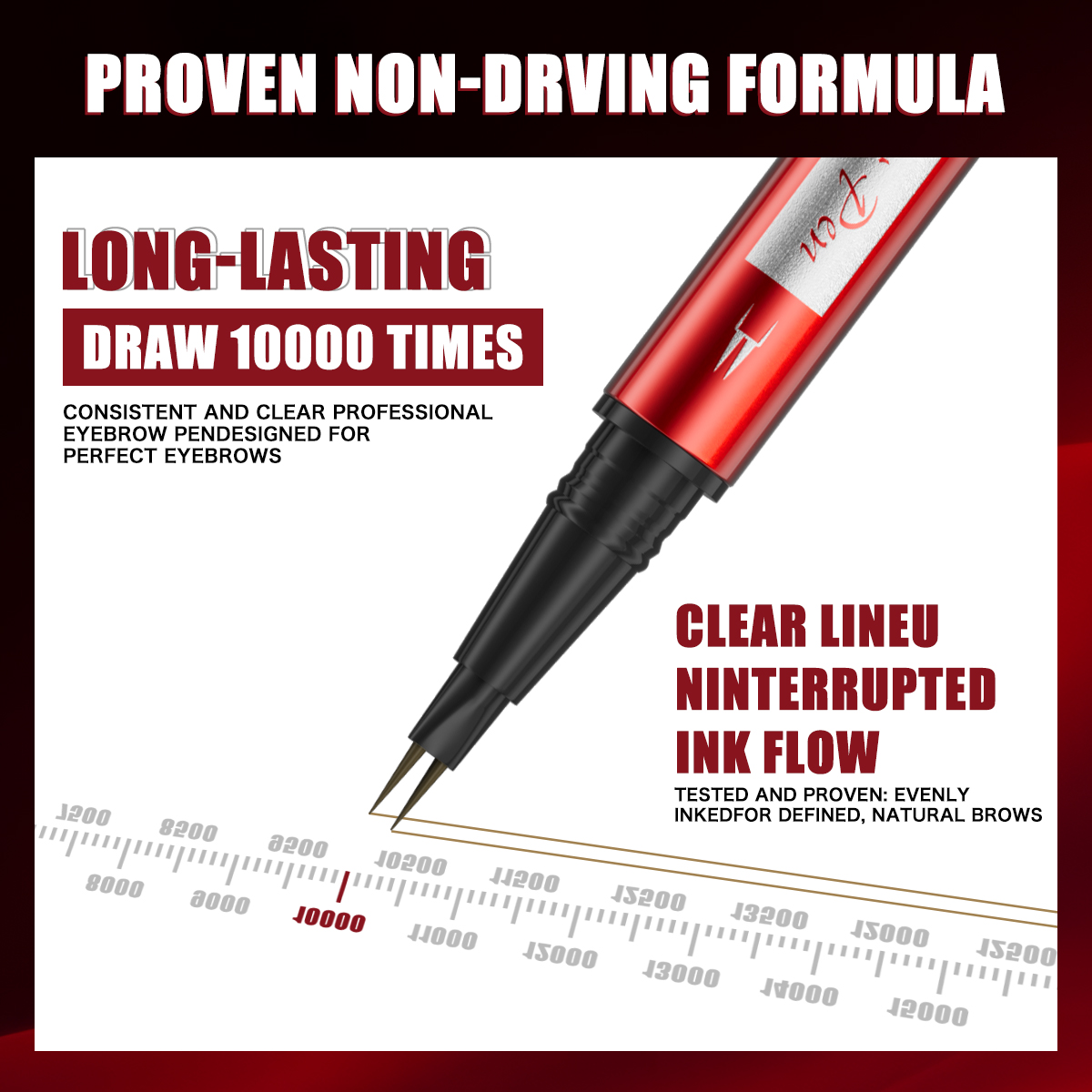 Ultrafeiner Augenbrauenstift,  – Waterproof Liquid Eyeliner Pen Bewertung und Preis