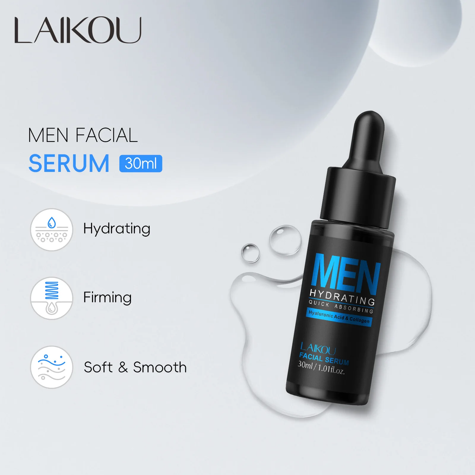 30 ml Gesichtsserum für Herren – Hyaluronic Acid Facial Serum Bewertung und Preis
