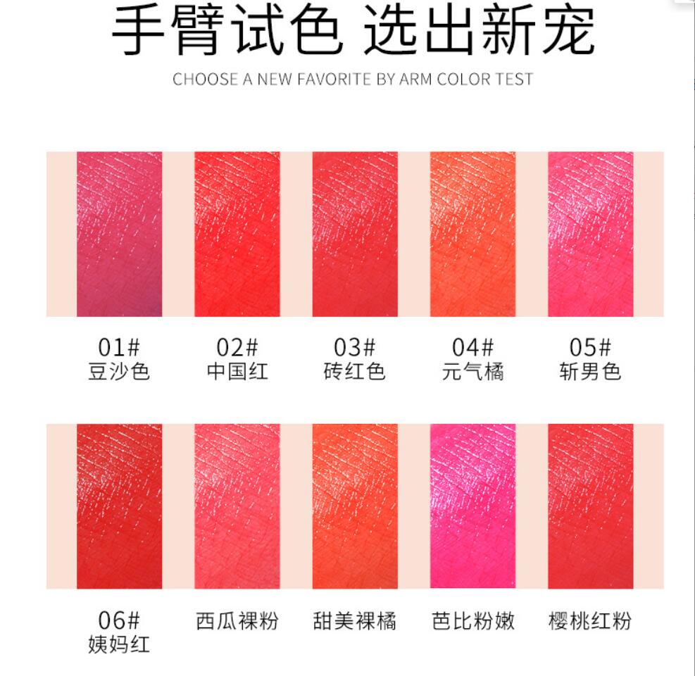 Lippenstift Lippen Make-Up Sex – Matte Velvet Lip Tint Long Lasting Bewertung und Preis