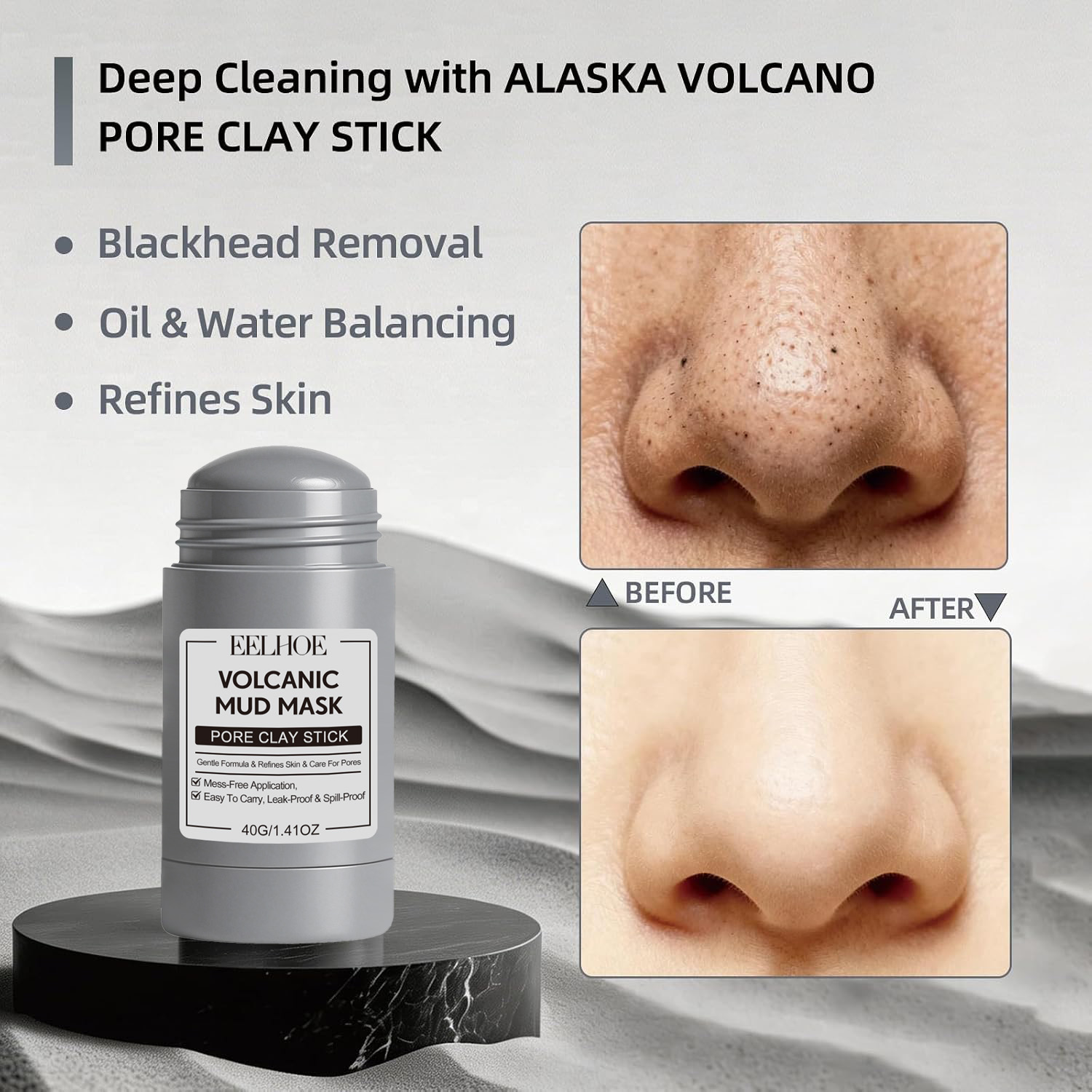 Alaska Vulkan & Grüner Tee Tie – Green Tea Cleansing Clay Mask Bewertung und Preis