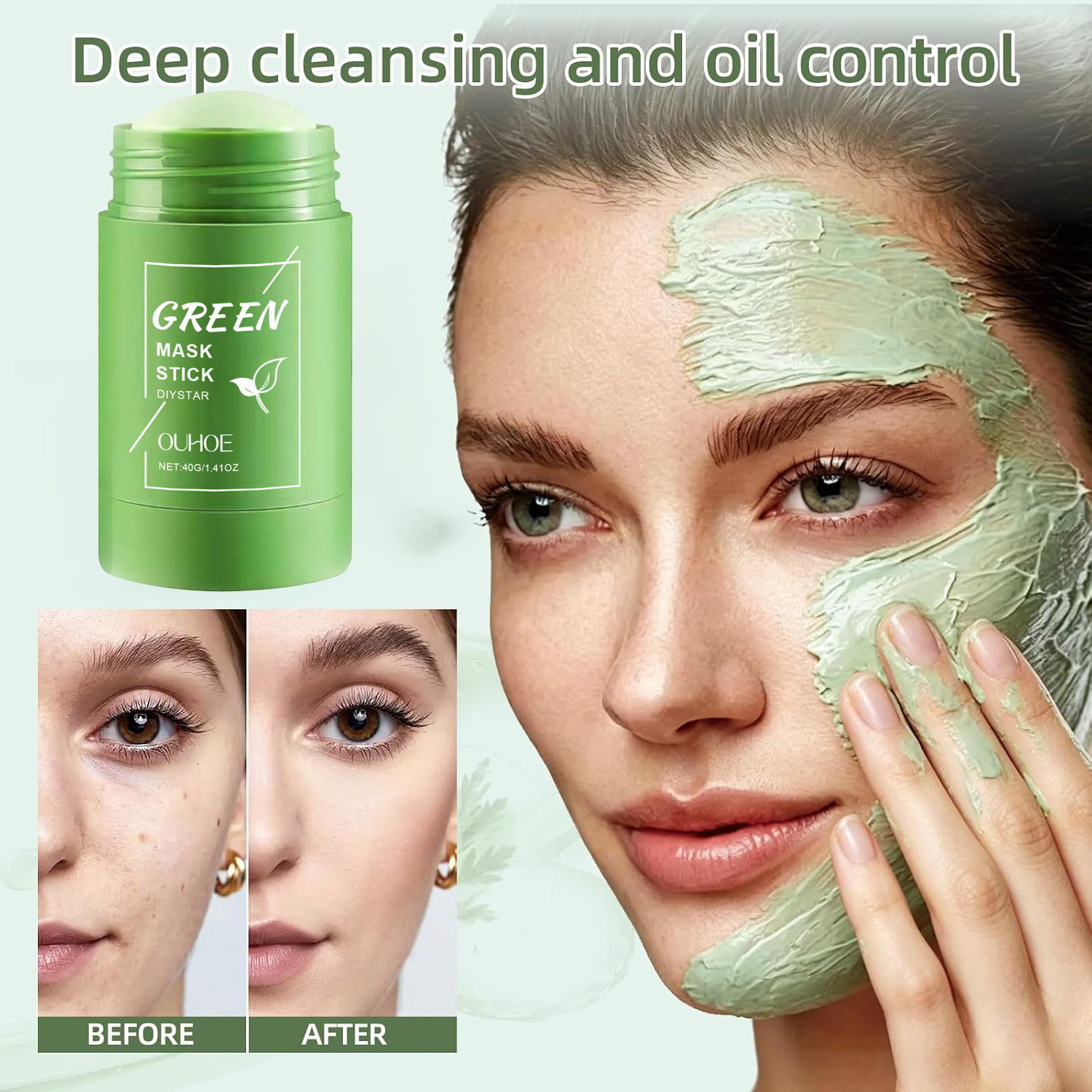 Alaska Vulkan & Grüner Tee Tie – Green Tea Cleansing Clay Mask Bewertung und Preis