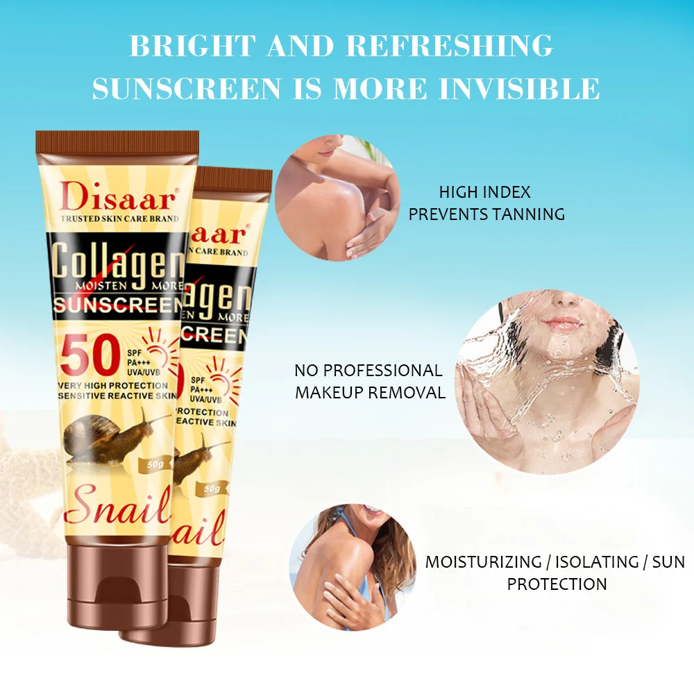 Disaar Knochenkollagen Sonnens – Spf 50 Waterproof Sunscreen Bewertung und Preis