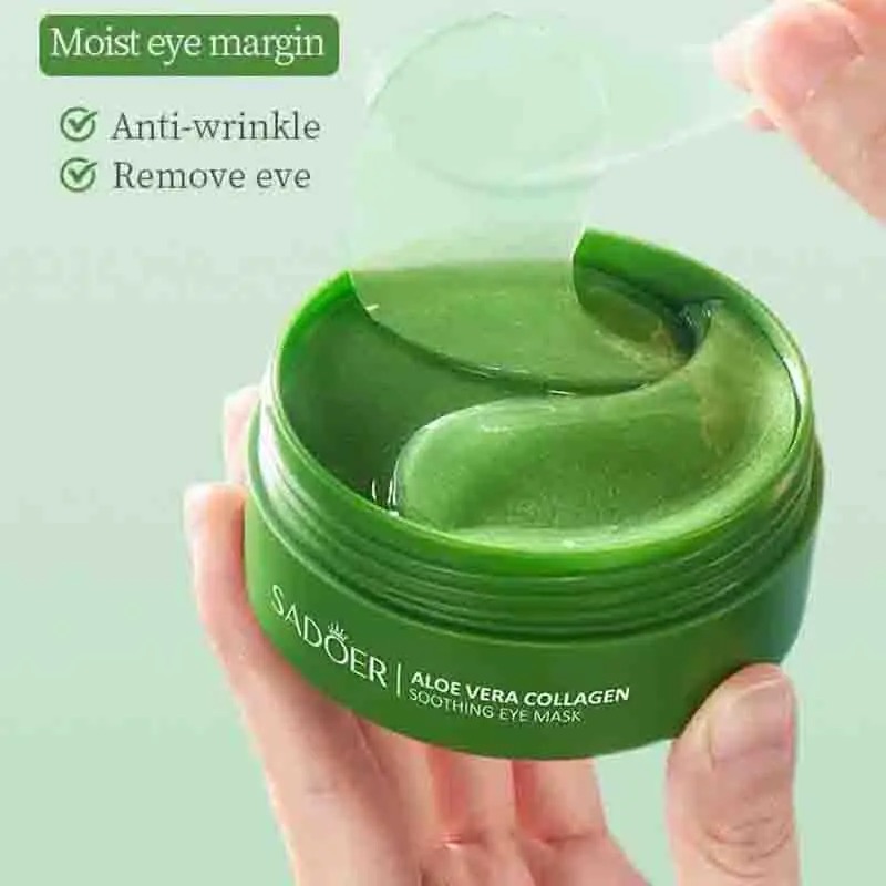 60 stücke Aloe Vera Kollagen A – Collagen Under Eye Patches Bewertung und Preis