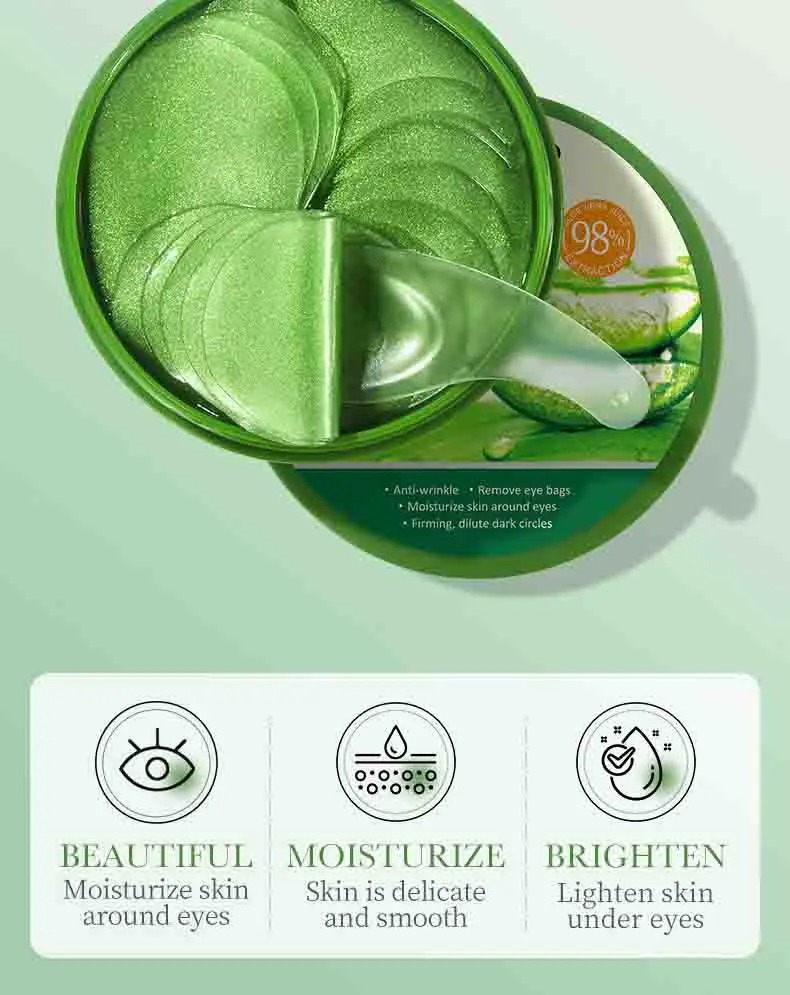 60 stücke Aloe Vera Kollagen A – Collagen Under Eye Patches Bewertung und Preis