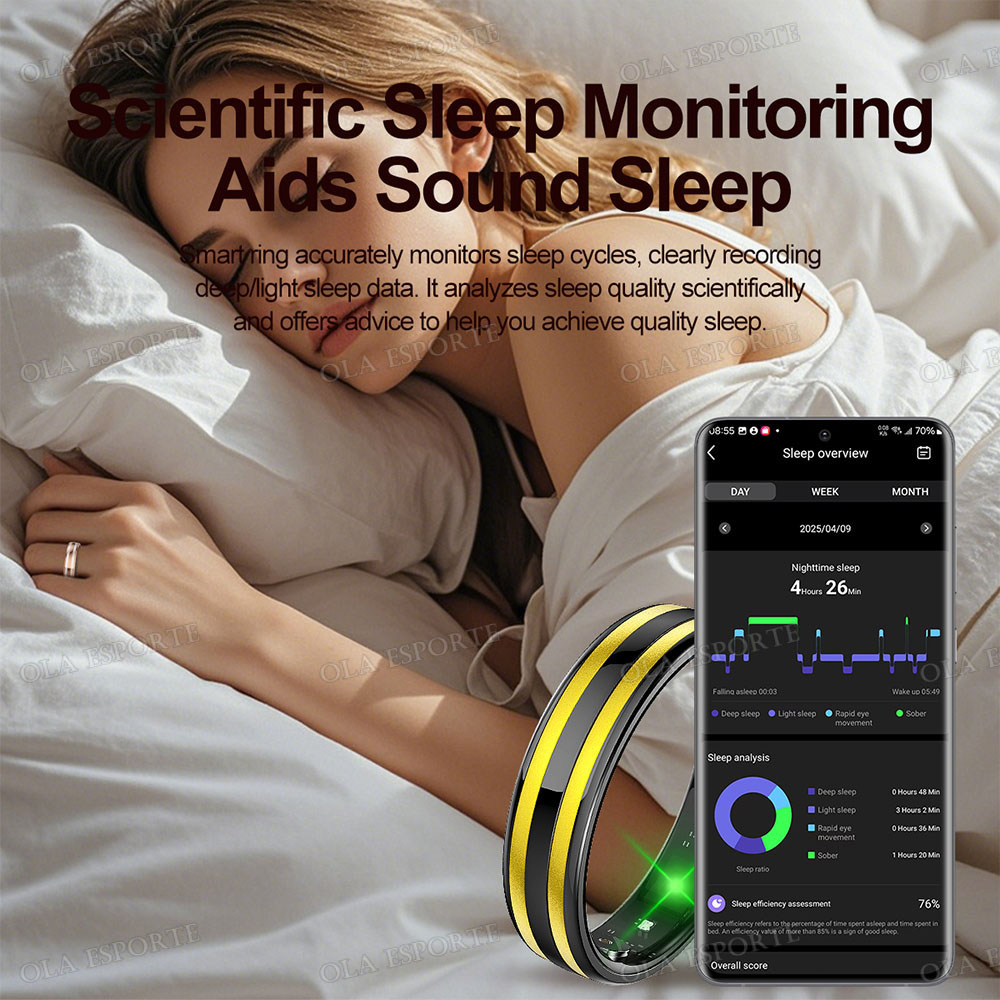 Neuer 6,3mm Dünner Smart Ring  – Health Monitors Bewertung und Preis