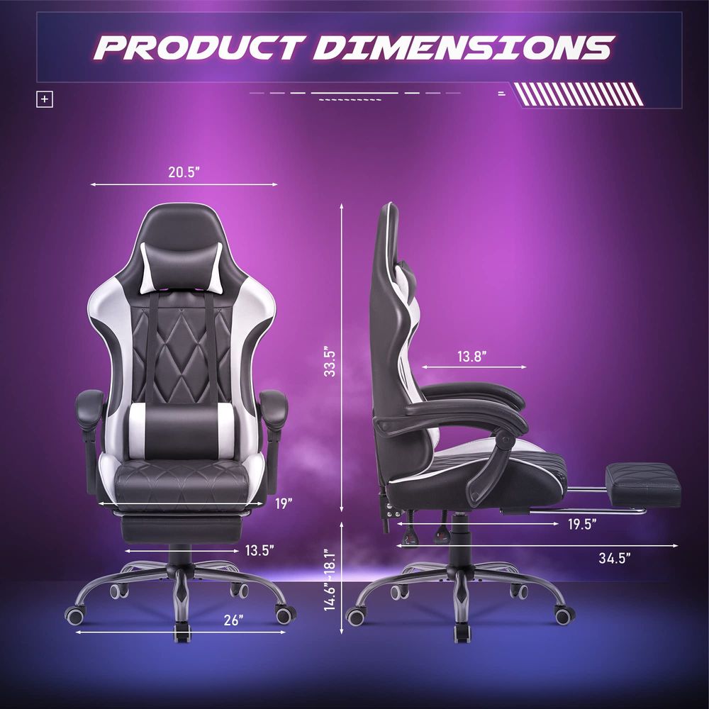 Gaming-Stuhl, Computerstuhl mi – Massage Bewertung und Preis