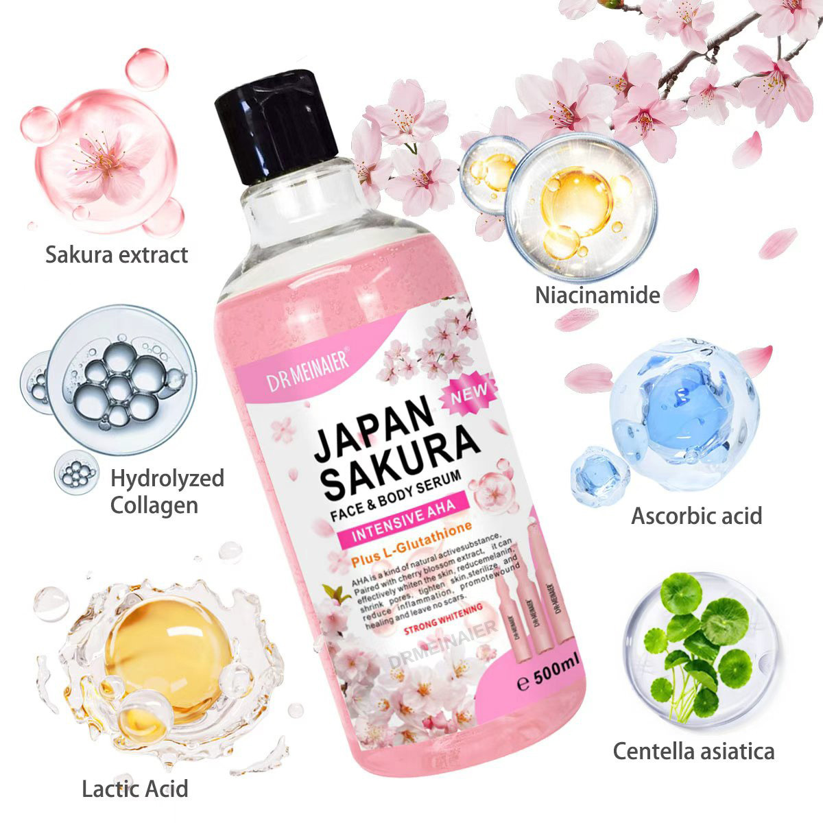 500 ml Japan Sakura Gesicht Kö – Niacinamide Pore Shrinking Essence Bewertung und Preis