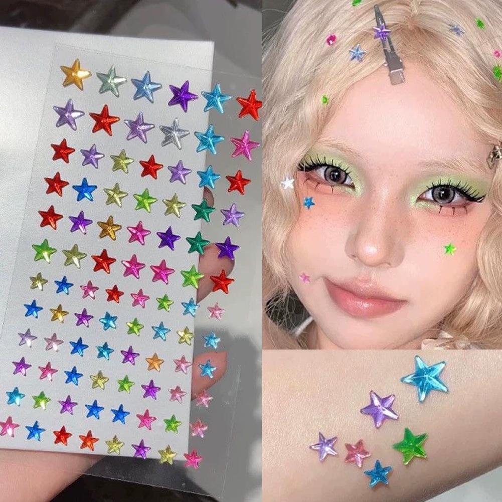 Selbstklebende Gesichts-Rhines – Nail Art Bewertung und Preis