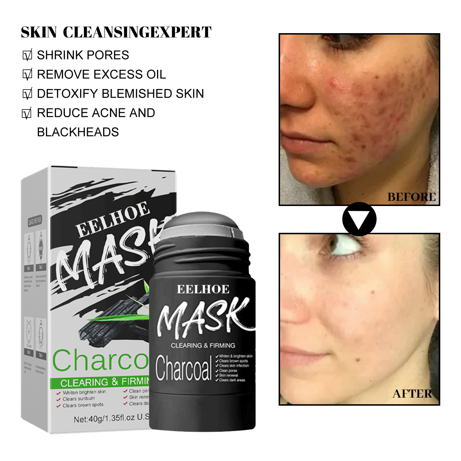 Ton-Gesichtsmasken-Stick für d – Green Tea Cleansing Clay Mask Bewertung und Preis
