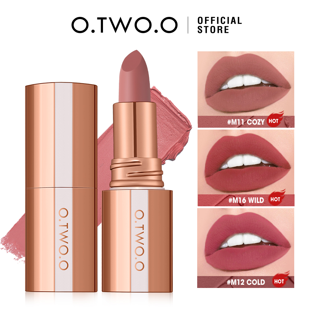 O.TWO.O matter Lippenstift lan – Matte Velvet Lip Tint Long Lasting Bewertung und Preis
