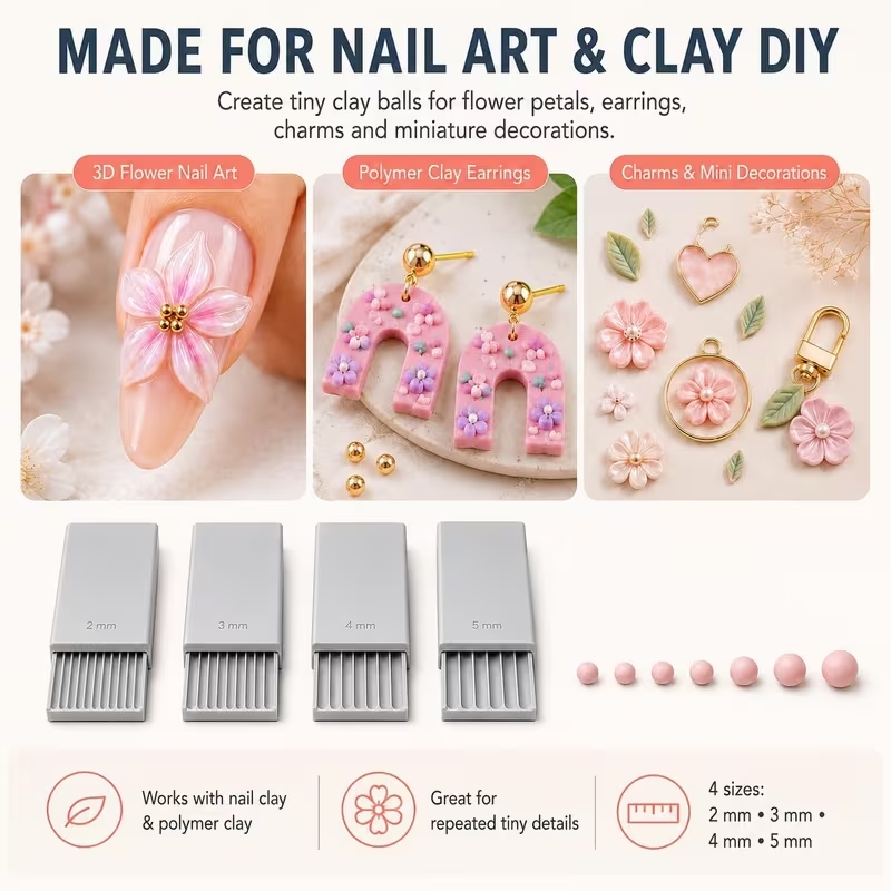 3D-Druck Ton-Gel-Ball-Maker-We – Nail Art Bewertung und Preis