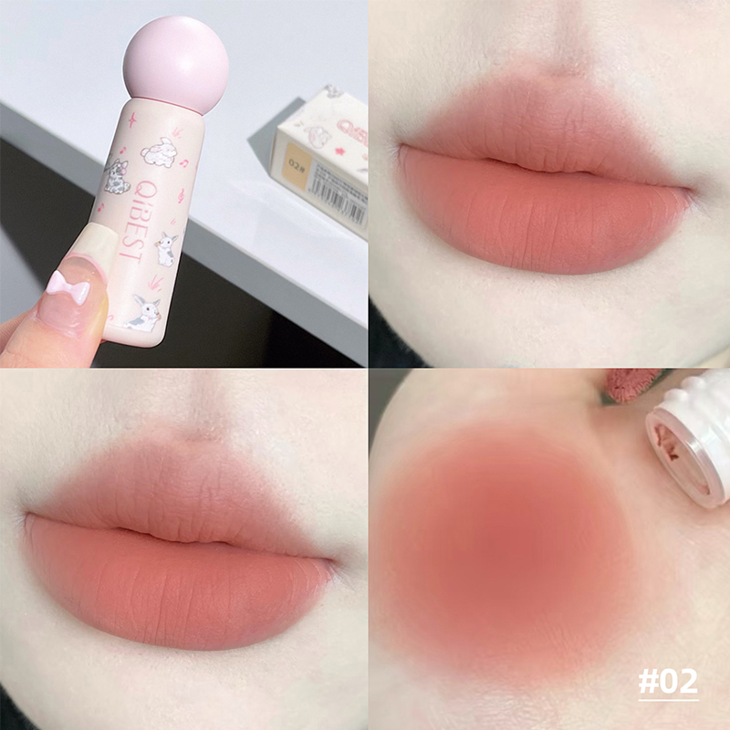QIBEST Süßer samtmatter Lippen – Matte Velvet Lip Tint Long Lasting Bewertung und Preis