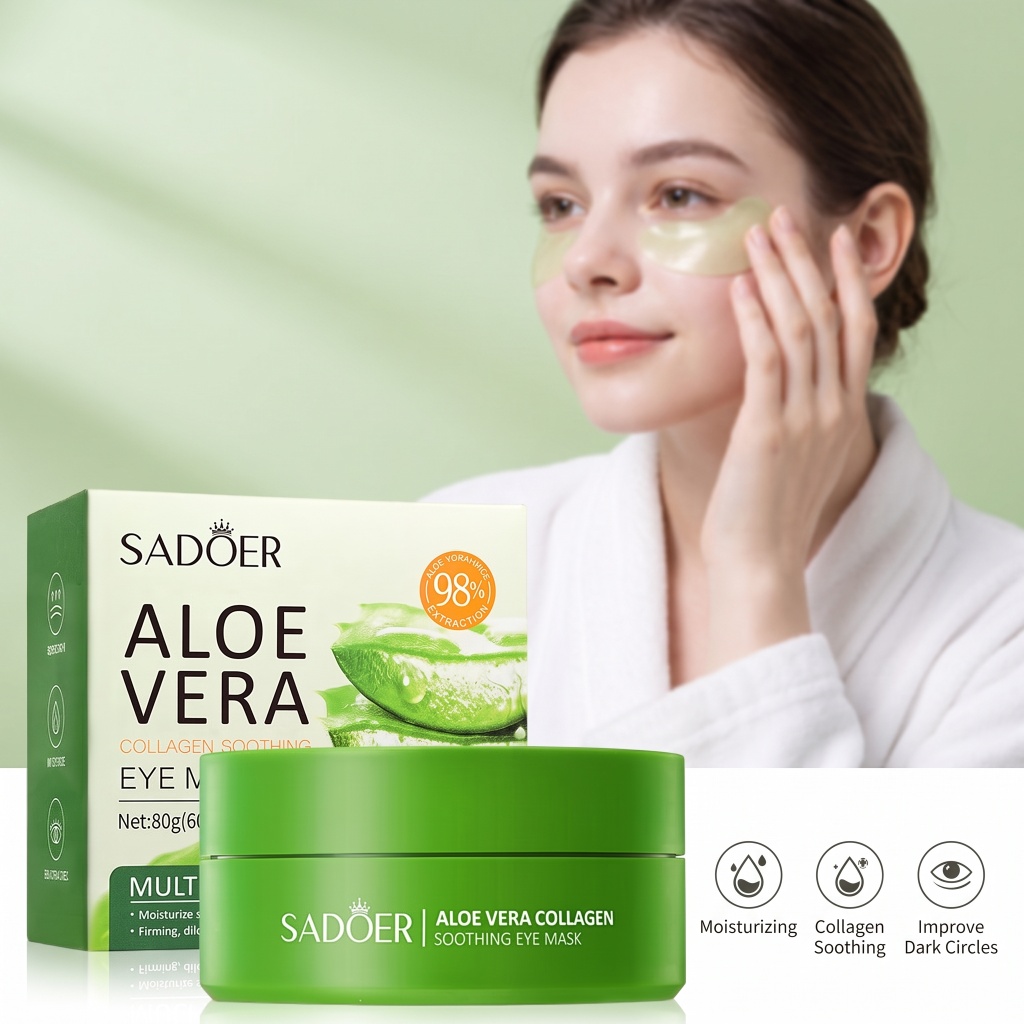 60 Stück Aloe Vera Kollagen Au – Collagen Under Eye Patches Bewertung und Preis
