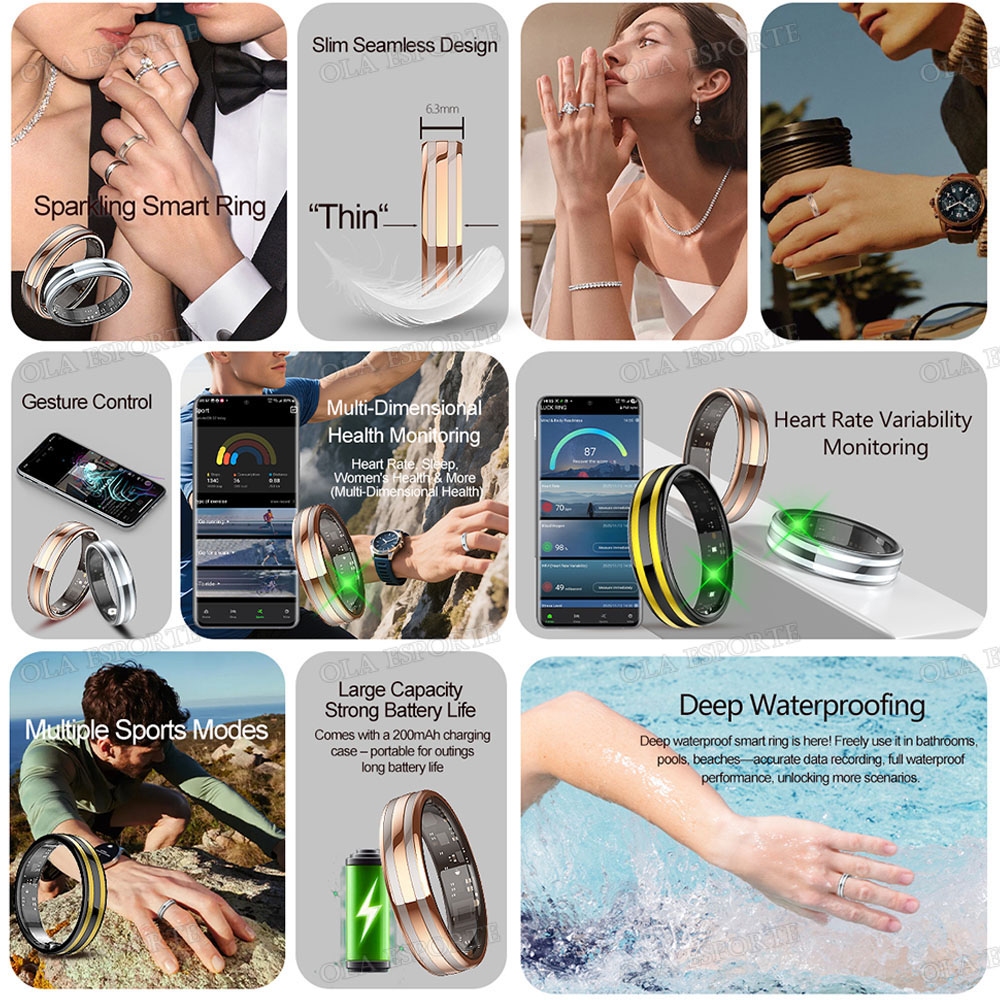 Neuer Smart-Ring zur Überwachu – Health Monitors Bewertung und Preis