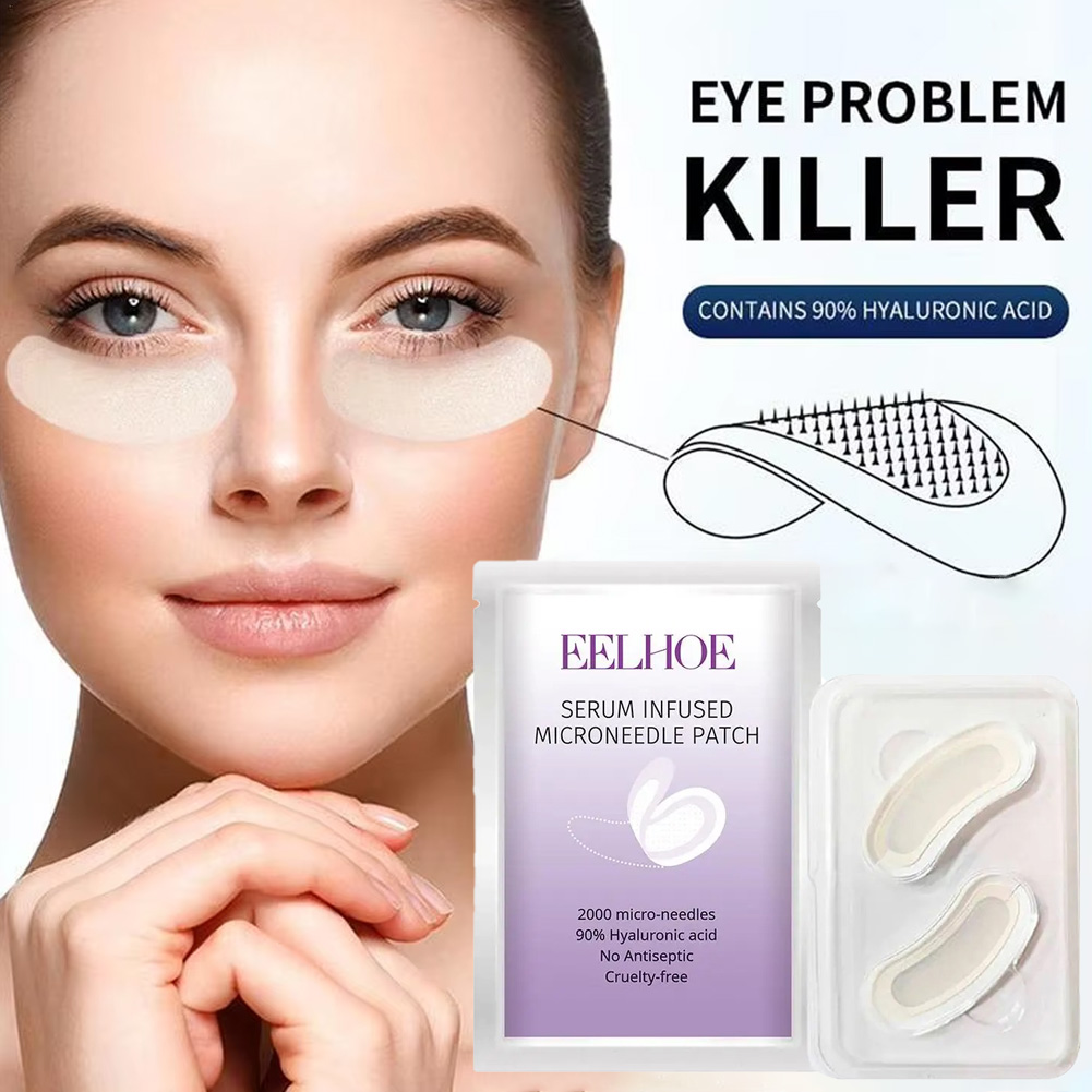 1 Paar Mikronadel-Augenklappen – Collagen Under Eye Patches Bewertung und Preis