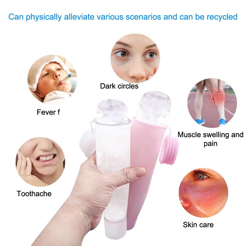 Silikon-Eiswürfelform für das  – Face Ice Roller Puffiness Bewertung und Preis
