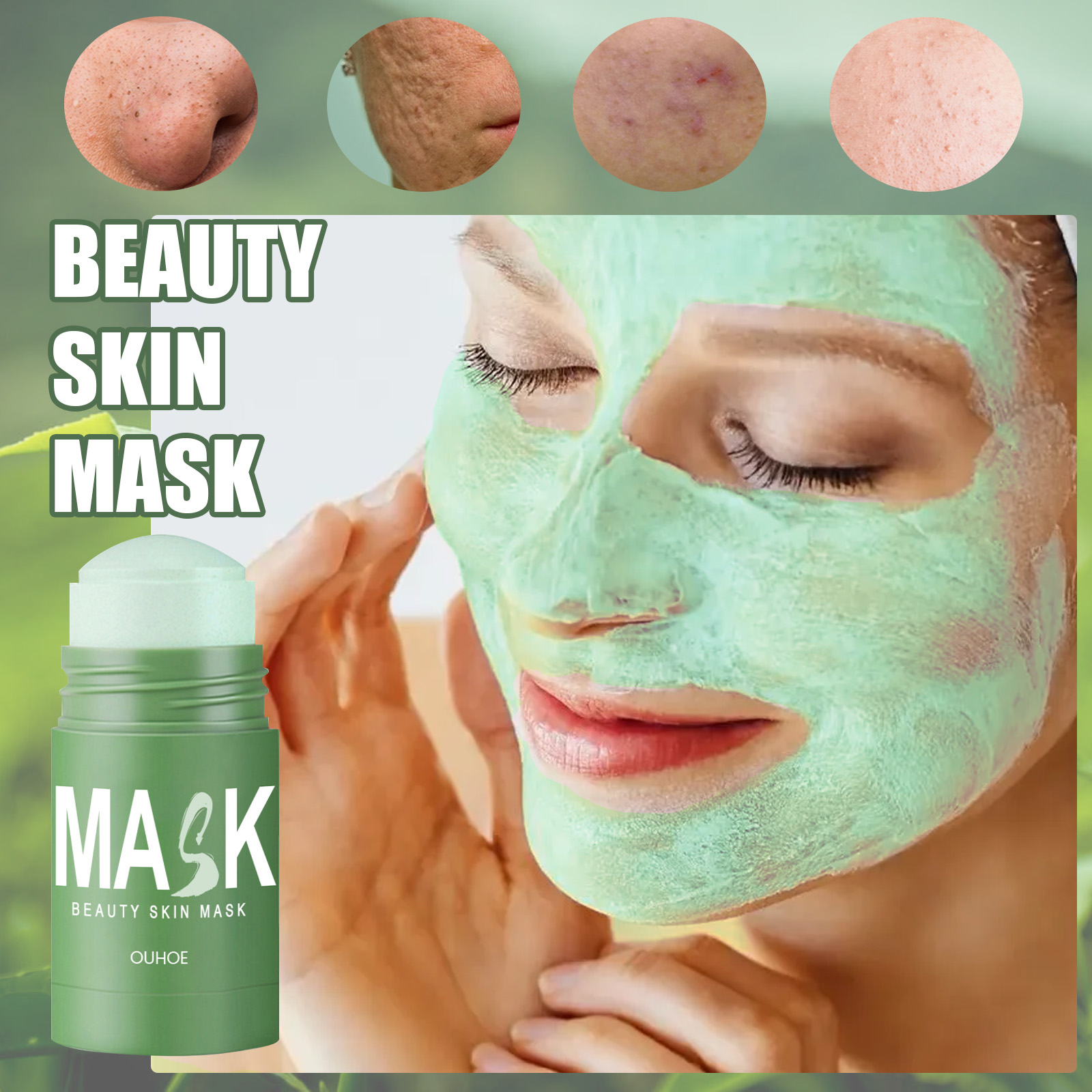 Grüntee-Festmaske im Stick - T – Green Tea Cleansing Clay Mask Bewertung und Preis